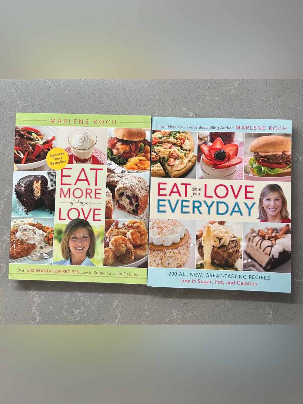 Eat More of What You Love & Eat What You Love Everyday Cookbook Set -